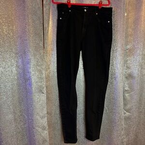 7 for all mankind Worn Once! Women's Black Jeans